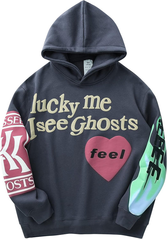BLLDFZ I See Ghosts Hoodie Hip Hop Hooded